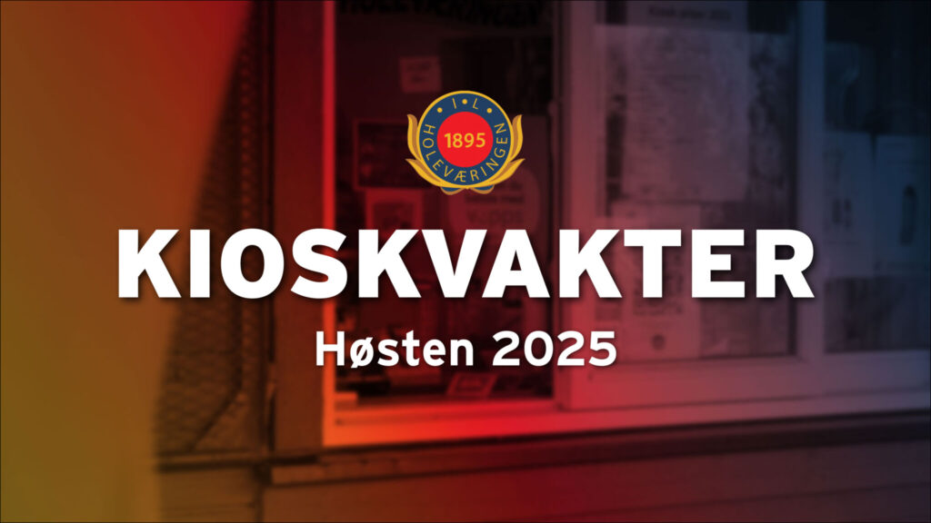 Kioskvakter høsten 2025